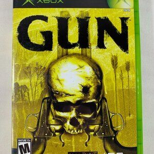 Gun Xbox Original Complete with Manual and Disc Activision Mature 17+ Tested